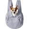 Show in main carousel: NonoPets Ergonomic Hands-Free Soft Front Carrier Sling Dog & Cat Travel Bag, Grey slide 1 of 5