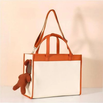 NonoPets NonoPets Cute Lion Sling Dog & Cat Carrier Tote Travel Bag, Medium