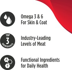 Nulo Freestyle Shredded Chicken & Duck, Shredded Beef & Rainbow Trout, Shredded Turkey & Halibut Grain-Free Variety Pack Canned Cat Food, 3-oz can, case of 12 slide 2 of 9