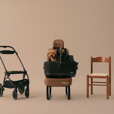 Show full view: Tavo Pets Maeve iso Travel System Dog & Cat Car Seat, Merle, iso6x slide 9 of 10