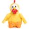 Show in main carousel: fabdog Fluffy Chicken Squeaky Plush Dog Toy slide 1 of 1