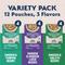 Show in main carousel: Natural Balance Original Ultra Platefulls Variety Pack Grain-Free Chicken & Pumpkin Shredded Wet Cat Food, 3-oz pouch, case of 12 slide 3 of 10