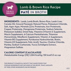 Natural Balance Limited Ingredient Small Breed Lamb & Brown Rice Wet Dog Food, 3.5-oz, case of 12 slide 2 of 9