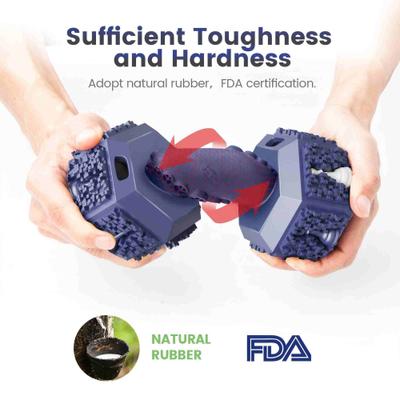 Show full view: Petopia Biting Chew Dog Toy, Blue, Medium slide 6 of 11