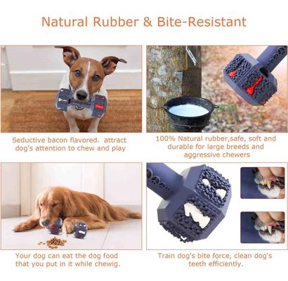 Show full view: Petopia Biting Chew Dog Toy, Blue, Large slide 9 of 11