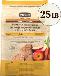 Merrick Healthy Grains Healthy Weight Recipe Dry Dog Food, 25-lb bag slide 2 of 9