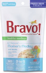 Bravo! Healthy Medley Mariner's Medley Freeze-Dried Cat Treats, 0.75-oz bag