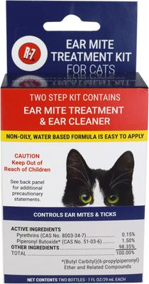 Show full view: Miracle Care Ear Mite Kit for Cats, 1-fl oz slide 2 of 7