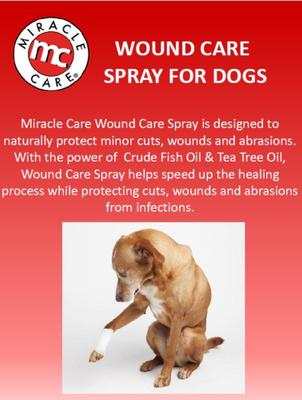 Show full view: Miracle Care R-7 Wound Care Spray for Dogs, 4-fl oz bottle slide 5 of 8