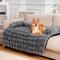Show in main carousel: FunnyFuzzy Cozy Fluffy Pet Mat Furniture Cover, Gray, X-Large slide 4 of 5