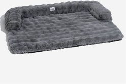 FunnyFuzzy Cozy Fluffy Pet Mat Furniture Cover, Gray, X-Large