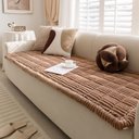 FunnyFuzzy Soft Flannel Breathable Pet Mat Furniture Cover, Brown, 27.6 x 59.1-in