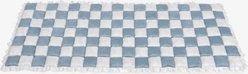 FunnyFuzzy Garden Chic Cotton Furniture Cover, Grayish Blue, 35.4 x 70.9-in