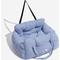 Show in main carousel: FunnyFuzzy Portable Leisure Outing Car Seat Travel Dog Bed, Blue Stripe slide 1 of 5