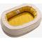 Show in main carousel: FunnyFuzzy Orthopedic Donut Dog Bed, Ginkgo Yellow, XX-Large slide 1 of 6