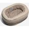 Show in main carousel: FunnyFuzzy Orthopedic Donut Dog Bed, Fuzzy Brown, X-Large slide 1 of 3