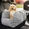 Show in main carousel: FunnyFuzzy First Class Car Seat Travel Dog Bed, Gray, Double slide 4 of 5
