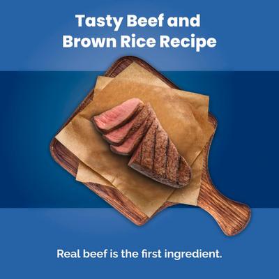 Show full view: Blue Buffalo Life Protection Formula Senior Beef & Brown Rice Recipe No Corn, Wheat or Soy Dry Dog Food, 15-lb bag slide 4 of 11