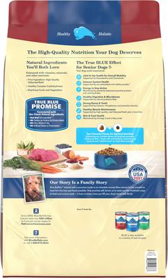 Show full view: Blue Buffalo Life Protection Formula Senior Beef & Brown Rice Recipe No Corn, Wheat or Soy Dry Dog Food, 30-lb bag slide 3 of 11