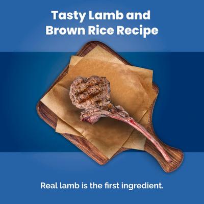 Show full view: Blue Buffalo Life Protection Formula Senior Lamb & Brown Rice Recipe No Corn, Wheat or Soy Dry Dog Food, 15-lb bag slide 4 of 11