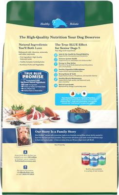 Show full view: Blue Buffalo Life Protection Formula Senior Lamb & Brown Rice Recipe No Corn, Wheat or Soy Dry Dog Food, 15-lb bag slide 3 of 11