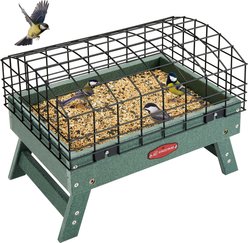 Kingsyard Squirrel Proof Wild Bird Feeder, Green