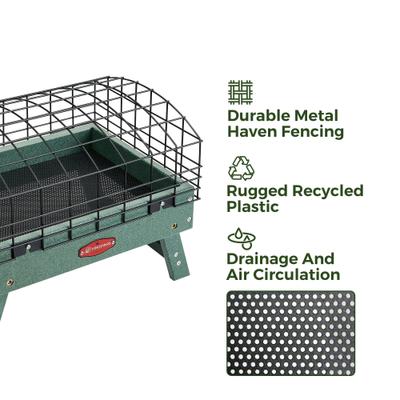 Show full view: Kingsyard Squirrel Proof Wild Bird Feeder, Green slide 3 of 9