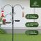 Show in main carousel: Kingsyard 85-in Wild Bird Feeder Pole with 5-Prong Base, Black slide 5 of 7