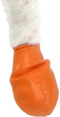 Show full view: Pawz Waterproof Dog Boots, 12 count, Orange, X-Small slide 6 of 12