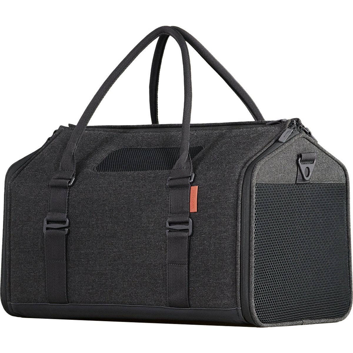 Tuft & Paw Porto Soft-Sided Airline Approved Cat Carrier, Charcoal
