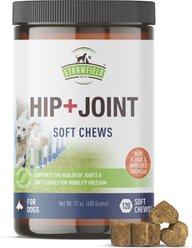 Strawfield Pets Hip + Joint Chews Grain-Free Dog Supplement, 120 count