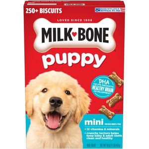 Milk-Bone Original Puppy Biscuit Dog Treats, 16-oz box