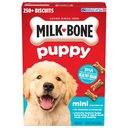 Milk-Bone Original Beef Flavored Crunchy Puppy Dog Treats, 16-oz box
