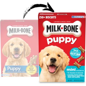 Milk-Bone Original Puppy Biscuit Dog Treats, 16-oz box
