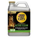 Tidy Cats Performance Plus Active Clean Scented Clumping Multi Cat Litter, 20-lb jug, case of 2