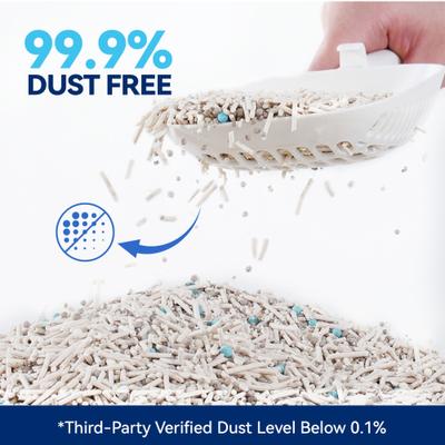 Show full view: Opet Mixed Tofu Milk Dust-Free Cat Litter, 13 x 13 x 6.5-in slide 8 of 9