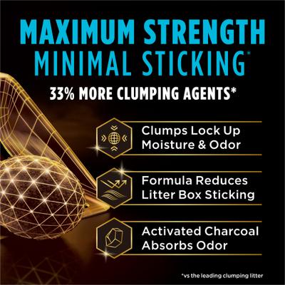 Show full view: Tidy Cats Performance+ Power Clump Unscented Low Tracking Clay Cat Litter, 22-lb box slide 5 of 8