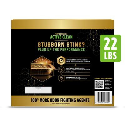 Show full view: Tidy Cats Performance+ Active Clean Scented Low Tracking Clay Cat Litter, 22-lb box slide 3 of 8