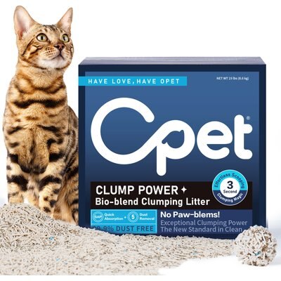 Opet Opet Mixed Tofu Milk Dust-Free Cat Litter, 13 x 13 x 6.5-in