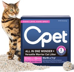 Opet Mixed Tofu Originial Fresh Dust-Free Cat Litter, 13 x 13 x 6.5-in slide 1 of 8