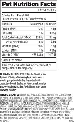 Show full view: Milk-Bone Fresh Breath Brushing Chews Large Mint Flavor Daily Dental Large Dog Treats, 18 count slide 8 of 10