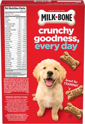 Show full view: Milk-Bone Original Puppy Biscuit Dog Treats, 16-oz box slide 7 of 11