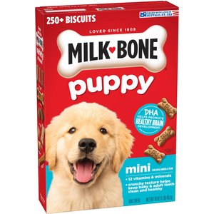 Milk-Bone Original Puppy Biscuit Dog Treats, 16-oz box