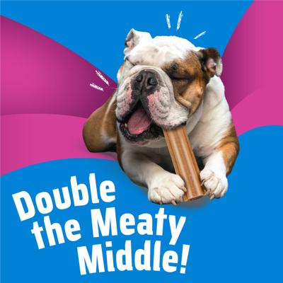 Show full view: Purina Busy Stuf'd Meaty Middle with Real Beef Rawhide-Free Dog Treats, 21 count slide 5 of 9