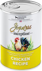 Inception Chicken Recipe Wet Dog Food, 13-oz can, case of 12