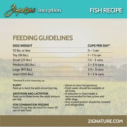 Inception Fish Meal Recipe Wet Dog Food, 13-oz can, case of 12 slide 2 of 7