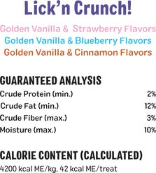 Three Dog Bakery Lick’n Crunch Dessert Favorites Variety Pack Crunchy Dog Treats, 39-oz pack slide 2 of 7