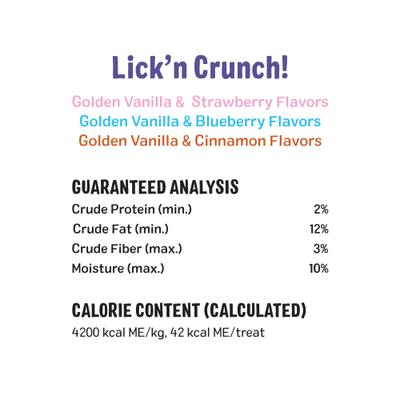 Show full view: Three Dog Bakery Lick’n Crunch Dessert Favorites Variety Pack Crunchy Dog Treats, 39-oz pack slide 7 of 8