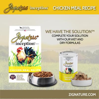 Show full view: Inception Chicken Meal Recipe Dry Dog Food, 4-lb bag slide 8 of 8
