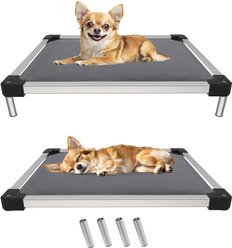 FXW TitanNest Padded Chew-Proof Elevated Dog Bed, Grey, X-Small: 23-in slide 1 of 7